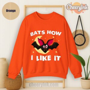 Sweathirs Bats How I Like It Orange