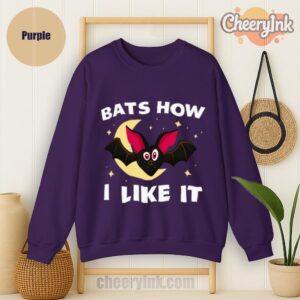 Sweathirs Bats How I Like It Purple