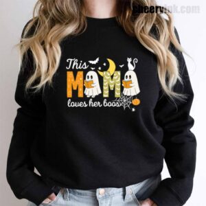 Sweathirs Happy Halloween Mama Boo 15