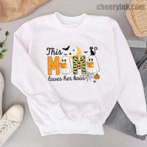 Sweathirs Happy Halloween Mama Boo 6