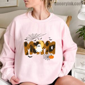 Sweathirs Happy Halloween Mama Boo Favorite 11 Sweatshirt