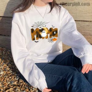 Sweathirs Happy Halloween Mama Boo Favorite 14 Sweatshirt