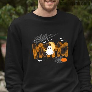 Sweathirs Happy Halloween Mama Boo Favorite 16 Sweatshirt