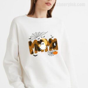 Sweathirs Happy Halloween Mama Boo Favorite 18 Sweatshirt