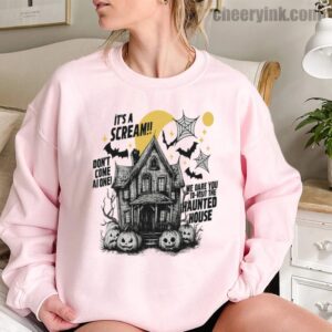 Sweathirs Happy Halloween Scream House 11