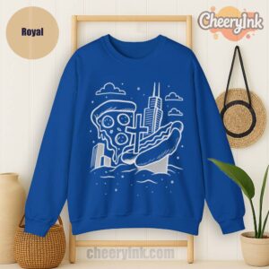 Sweatshirt Chicago Icons Royal