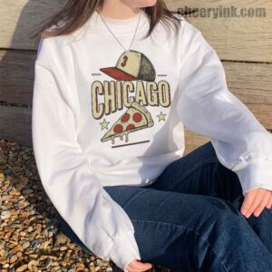Sweatshirt Chicago Pizza Baseball 14