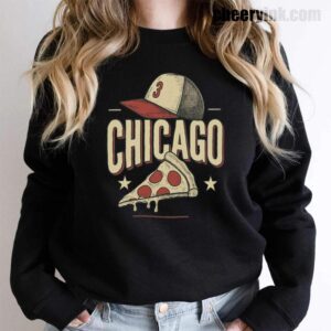 Sweatshirt Chicago Pizza Baseball 15