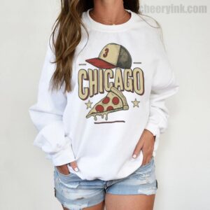 Sweatshirt Chicago Pizza Baseball 3