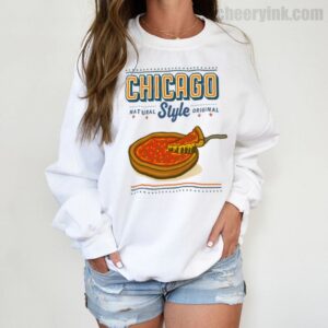 Chicago Style Pizza Sweatshirt