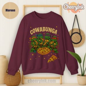 Sweatshirt Cowabunga Maroon