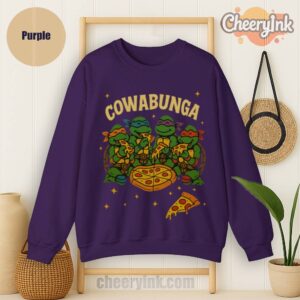 Sweatshirt Cowabunga Purple