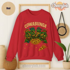 Sweatshirt Cowabunga Red
