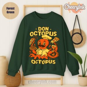 Sweatshirt Don Octopus Forest