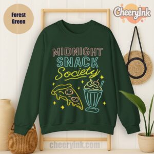 Sweatshirt Midnight Snack Society Forest