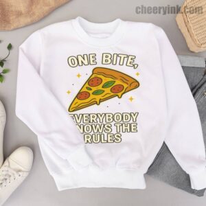 Sweatshirt One Bite Pizza 6