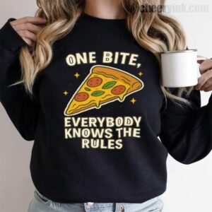 Sweatshirt One Bite Pizza 9
