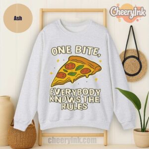 Sweatshirt One Bite Pizza