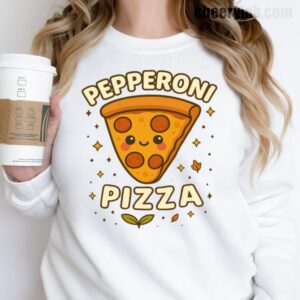 Sweatshirt Pepperoni Pizza 17