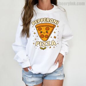 Sweatshirt Pepperoni Pizza 3