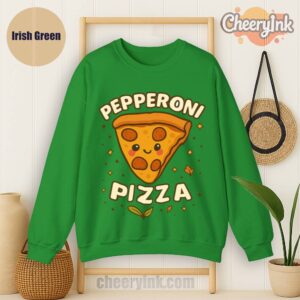 Sweatshirt Pepperoni Pizza Irish