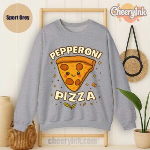 Sweatshirt Pepperoni Pizza Sport