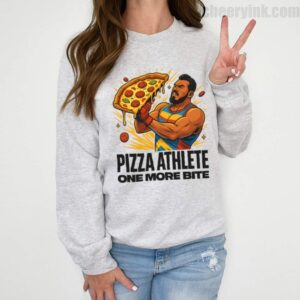 Sweatshirt Pizza Athlete 2