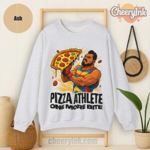 Sweatshirt Pizza Athlete