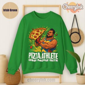 Sweatshirt Pizza Athlete Irish