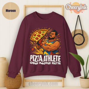Sweatshirt Pizza Athlete