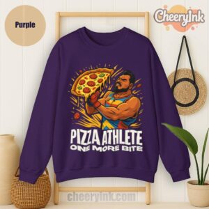 Sweatshirt Pizza Athlete