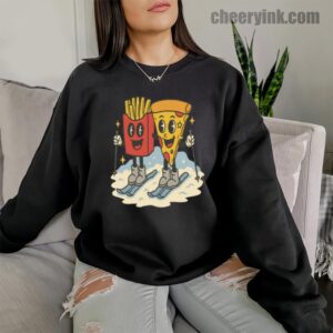 Sweatshirt Pizza French Fry 10