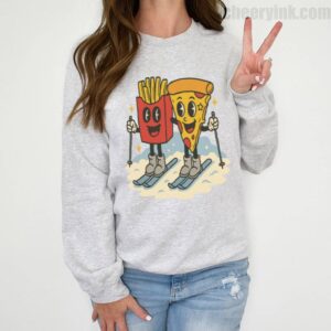 Sweatshirt Pizza French Fry 2