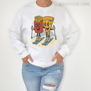 Sweatshirt Pizza French Fry 4