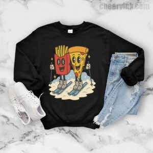 Sweatshirt Pizza French Fry 7