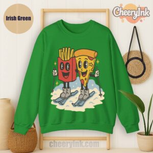 Sweatshirt Pizza French Fry Irish