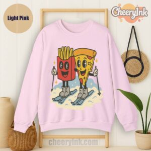 Sweatshirt Pizza French Fry Light