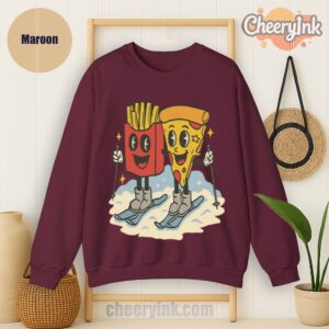 Sweatshirt Pizza French Fry