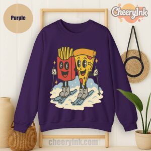 Sweatshirt Pizza French Fry