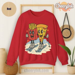 Sweatshirt Pizza French Fry