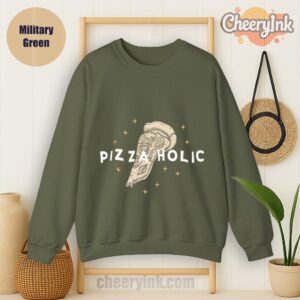 Sweatshirt Pizza Holic Military