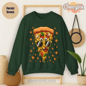 Sweatshirt Pizza Lover Forest