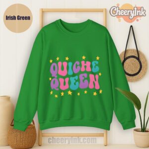 Sweatshirt Quiche Queen Irish