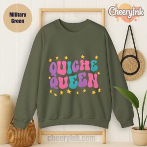 Sweatshirt Quiche Queen Military
