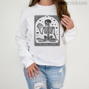 Sweatshirt Skeleton Pizza Lover 1