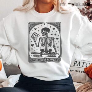 Sweatshirt Skeleton Pizza Lover 13
