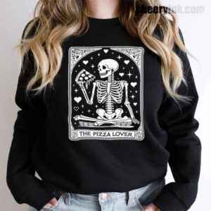 Sweatshirt Skeleton Pizza Lover 15