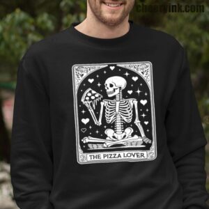 Sweatshirt Skeleton Pizza Lover 16 Sweatshirt
