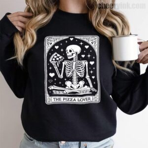 Sweatshirt Skeleton Pizza Lover 9