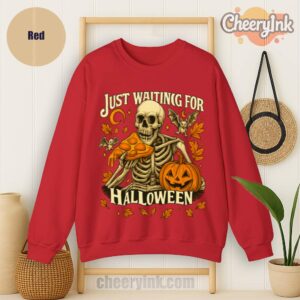 Sweatshirt Skeleton Pizza Lover Halloween